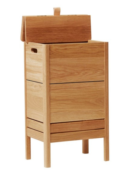 Form & Refine A Line Laundry Box Oiled Oak